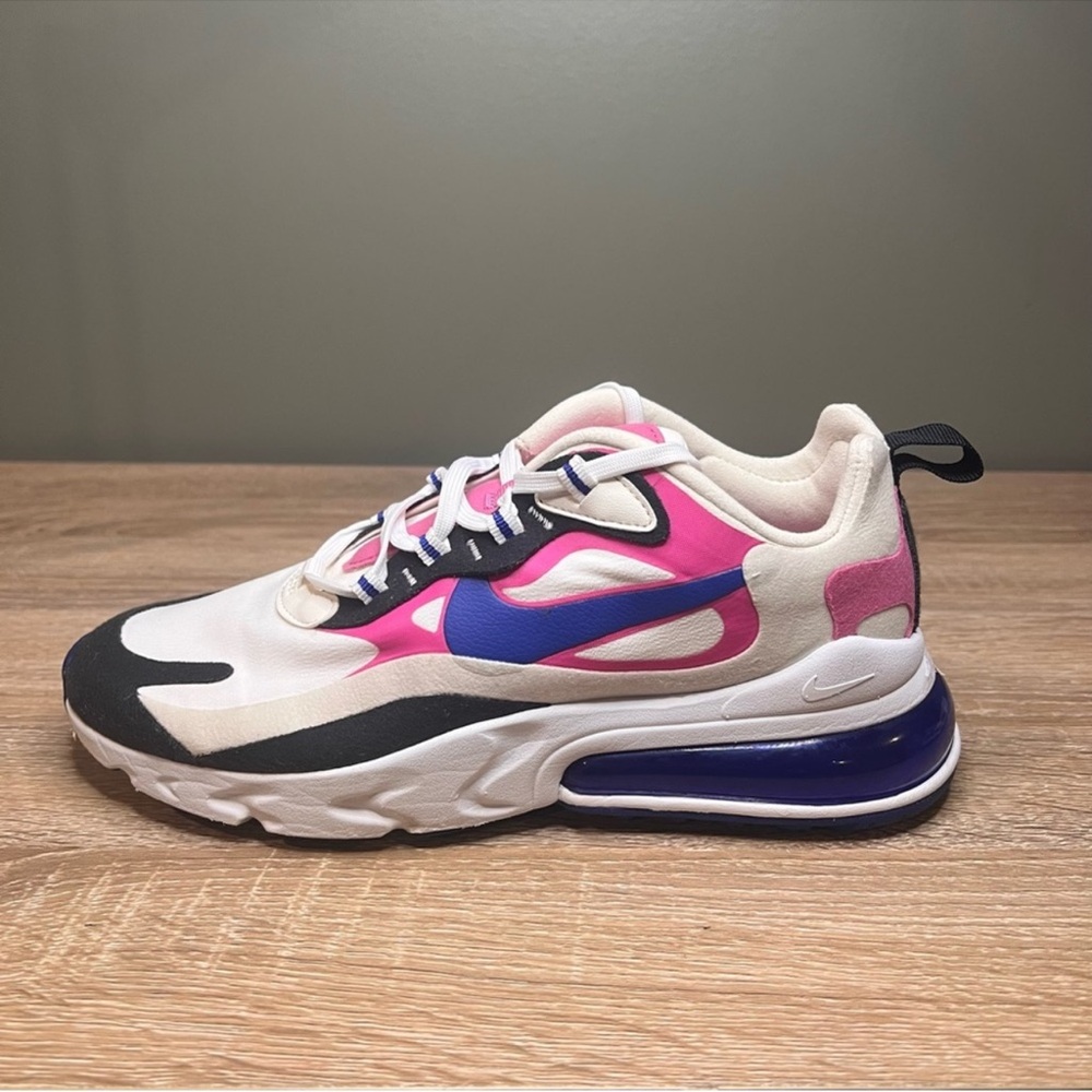 Nike Air Max 270 React in Pink and Purple